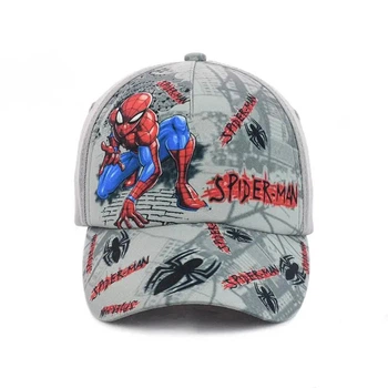 Детская кепка на липучках Человек Паук 2 (Spider-Man 2) 52-55 см Серый
