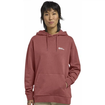 Худі ESSENTIAL HOODIE W Jack Wolfskin A63848_J0127 38-40 Рожевий (4064886455435)
