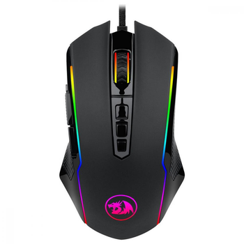 Мишка дротова Redragon Ranger M910-K 12400dpi 9 кнопок RGB Black