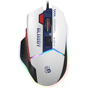Миша дротова Bloody W95 Max Sports Navy колір білий активоване ПЗ