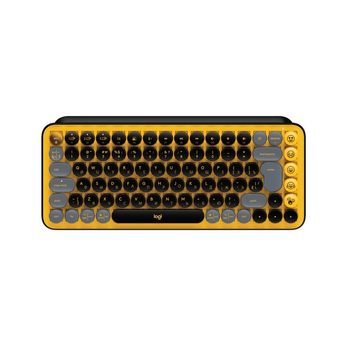 Клавіатура бездротова Logitech Pop Wireless Blast Yellow (920-010735)