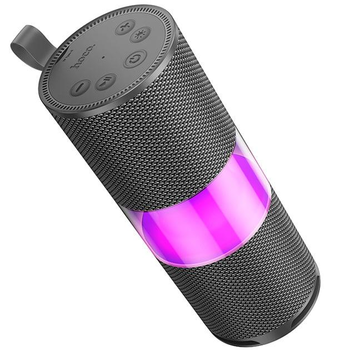 Портативная беспроводная Bluetooth колонка акустика Hoco HC29 BT5.4, TF/FM/TWS, 15W, 3H Grey