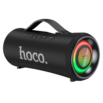 Портативная беспроводная Bluetooth колонка акустика Hoco HA10 BT5.4, TF/USB/AUX/FM/TWS, 40W, 4H Black