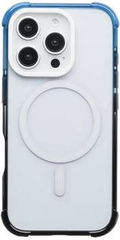 Панель Evelatus Defender Gradient Color MagSafe для Apple iPhone 16 Black Blue (4752192092399)