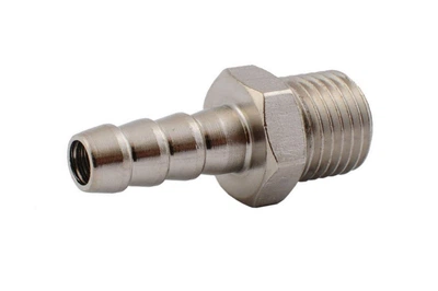 Штуцер Mastertool с наружной резьбой 1/4" на шланг 8 мм (81-9287)