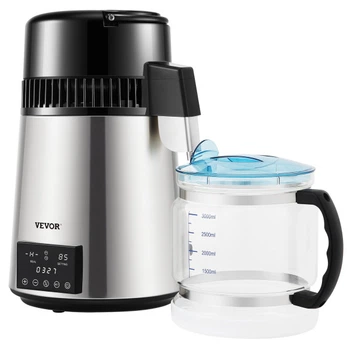Дистилятор води VEVOR YMK40207 сріблястий
