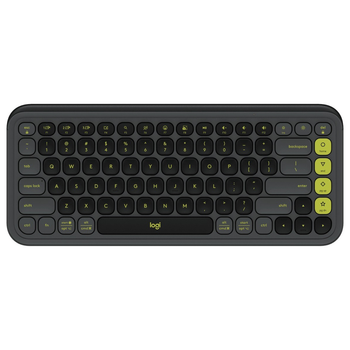 Клавіатура бездротова Logitech Pop Icon Keys Graphite (920-013157) Сірий 21357