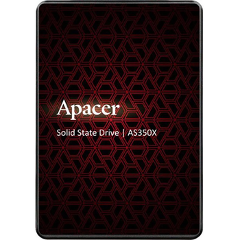 Накопичувач SSD 256 GB Apacer AS350X 2.5" SATAIII 3D TLC (AP256GAS350XR-1) 2.5" 29935