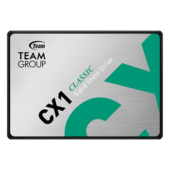 Накопичувач SSD 480GB Team CX1 2.5" SATAIII 3D TLC (T253X5480G0C101) 2.5" 39321
