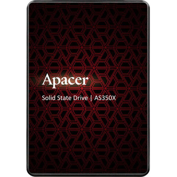 Накопичувач SSD 128 GB Apacer AS350X 2.5" SATAIII 3D SLC (AP128GAS350XR-1) 2.5" 26951