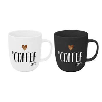 Набор чашек PPD Coffee Lover Matte Mug 400 мл 2 шт