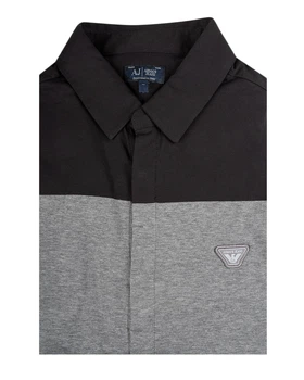 Сорочка чоловіча ARMANI JEANS (6X6C87-6JQFZ-1200/6-7) Чорний L