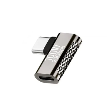 Адаптер кутовий USB Type-C на USB Type-C ST-SA45 Stone перехідник шнур провід