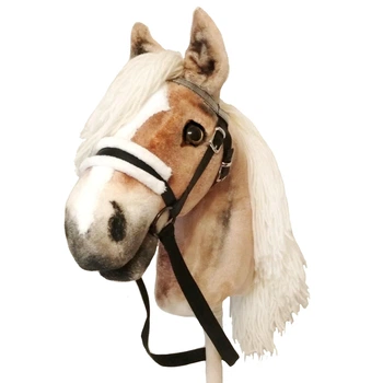 Хобіхорс Хафлінгер кінь на палиці - Hobby horse з вуздечкою А3