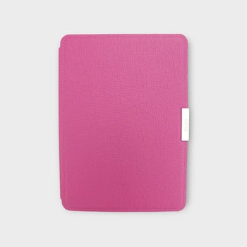 Чехол обложка для электронной книги Amazon Kindle Paperwhite 5th / 6th / 7th Generation 2012 / 2013 / 2015 Кожаный, розовый