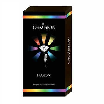 Контактные линзы OkVision Fusion Gray 2 2 шт