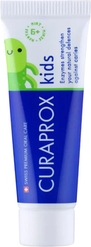 Детская зубная паста Curaprox Kids с Нежным мятным вкусом от 6-ти лет 10 мл (7612412429596)