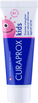 Детская зубная паста Curaprox Kids Арбуз от 6-ти лет 10 мл (7612412429619)