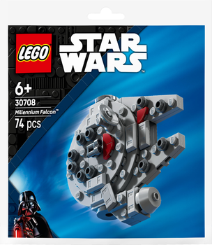Конструктор LEGO Star Wars Минимодель Сокол тысячелетия 74 детали (30708)