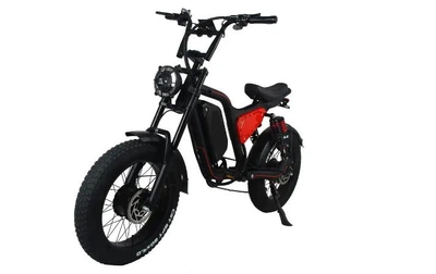 Електровелосипед fatbike Tecros X9 dual 48v 20.3 ah 2 двигуни по 500w 20" 50 км/год