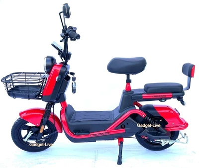 Електричний велосипед Crosser CR2 (800W 24Ah 60V) - Червоний
