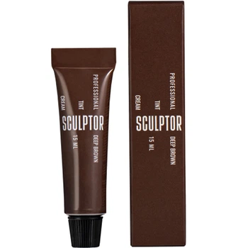 Краска кремовая для ресниц и бровей Sculptor Lash Tint Cream Deep Brown 15 мл