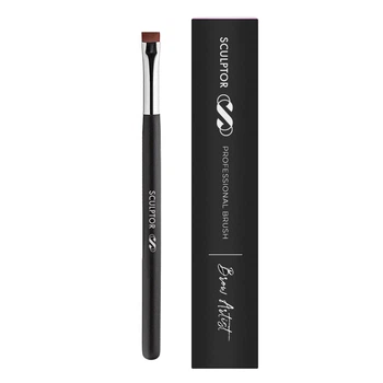 Кисть окрашивания бровей широкая прямая Sculptor Lash BROW ARTIST