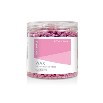 Воск в гранулах Nikk Mole для бровей и лица Peony Pink 100 г