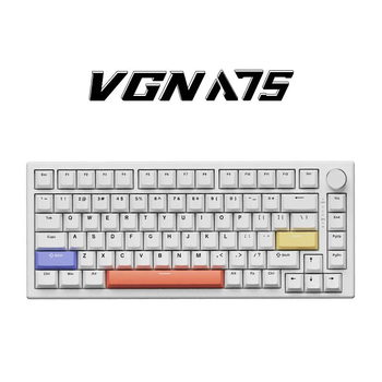 Игровая клавиатура VGN A75 (Магнитные свитчи) (Rapid Trigger) (RGB) Белый