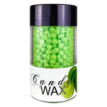 Гранулы синтетические Candy Wax Permanent Lash&Brow лайм 110 г