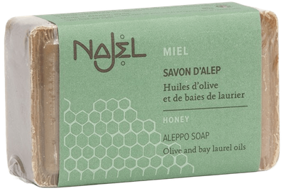 Алеппское мыло Najel с медом 100 г (3760061223288)