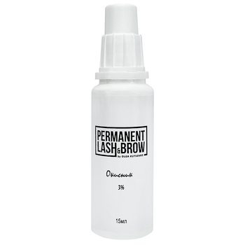 Окислитель 3% Permanent Lash&Brow 15 мл
