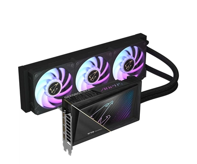 Відеокарта Gigabyte GeForce RTX 5080 AORUS Xtreme Waterforce 16GB GDDR7 DLSS4 (GV-N5080AORUSX W-16GD) EU