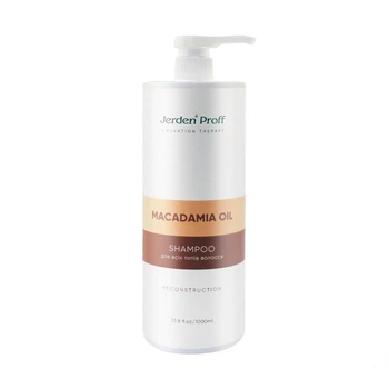 Шампунь для волос с маслом макадамии Jerden Proff Macadamia Oil Shampoo 1000 мл