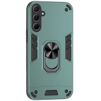 Защитный чехол Deexe Hybrid Shell для Samsung Galaxy A56 (A566) - Green