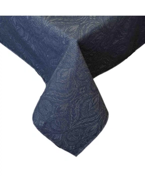 Гобеленовая скатерть на стол ПРОВАНС Baroque Black, 136х180см 025785