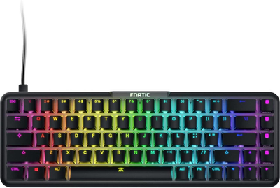 Геймерская механическая клавиатура с подсветкой RGB Fnatic (Streak65 USB-C)
