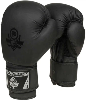 Боксерские перчатки Bushido B-2v12 размер 8 oz Black (5902539018417)