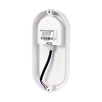 Світильник світлодіодний Lightwell LW-OVA12W 12Вт 6000К IP65 (256647)