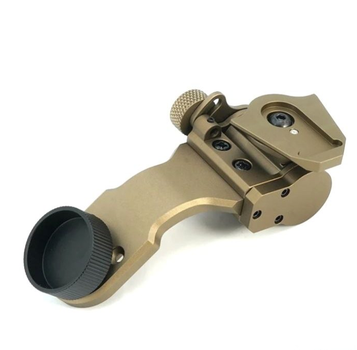 Кріплення адаптер Wilcox J-arm для приладу нічного бачення PVS-14 до L4G24 (метал) Золотистий