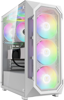 Корпус Gamdias AURA GC1 ELITE WH ARGB Mid-Tower PC Case