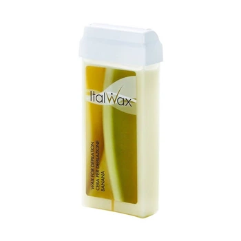 Воск в картридже (кассетный) ItalWax банан (100 г) для депиляции