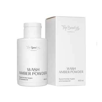 Пудра для вмивання Top Beauty Wash Amber Powder бурштинова, 100 мл