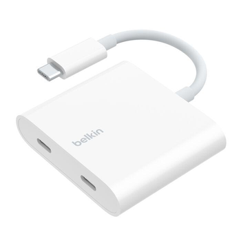 Адаптер Belkin Connect USB-C - USB-C Data + Charge 100W 0.15 м White (WCZ002dsWH-APL)