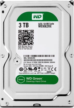 Жорсткий диск Western Digital Green 3TB 5400rpm 64MB WD30EZRX 3.5 SATA III