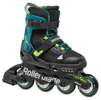 Ролики Rollerblade Microblade XT black-petrol green (36.5-40)