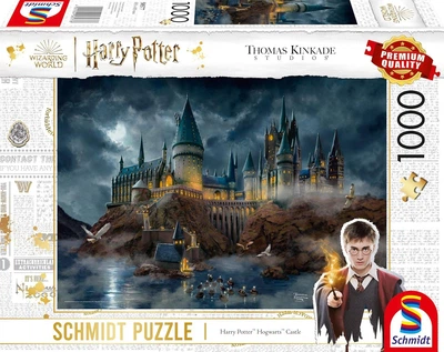 Пазл Schmidt Thomas Kinkade Wizarding World, Harry Potter, Hogwart Castle Гарри Потер 1000 шт. (58577)