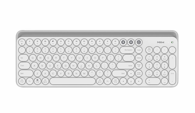 Клавиатура беспроводная MiiiW AIR85+ Bluetooth Dual Mode (MWBK01) MAC/iPad/PC (RU) White