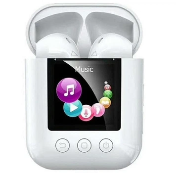 Бездротові навушники REMAX Digital Player TWS-19, BT5.0, IPX4, 50mAh, 700mAh, 3-4.5h, white
