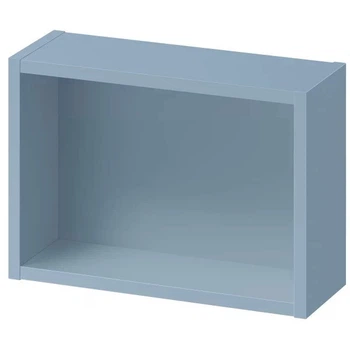 Полка CERSANIT Larga 40x27.8x14см монтаж подвесной синий S932-082